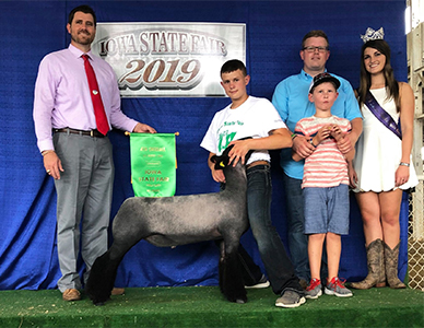 Williams Show Lambs Winners