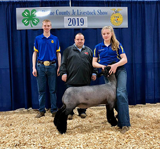 Williams Show Lambs Winners